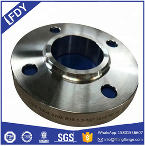 ASME B16.5 ASTM A182 F304L FLANGE HUB SLIP ON WELDING FLANGE