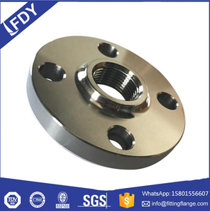 ASTM A350 LF2 STEEL FLANGE NPT THREAD BLIND FLANGE